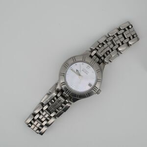 Citizen Eco-Drive N-E011-S066005-KA Mother of Pearl Dial Date 6.5in Wrist